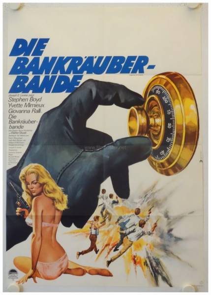 Die Bankräuber-Bande originales deutsches Filmplakat
